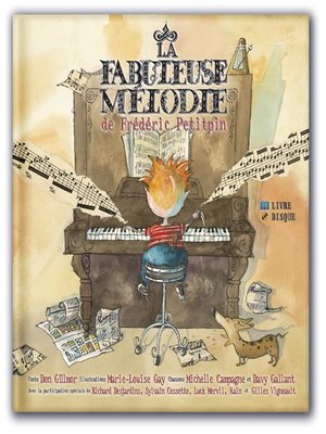 cover image of La fabuleuse mélodie de Frédéric Petitpin